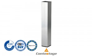 CONTESTAGE PLTS-F100 Standfuss 6x6cm - Höhe 100cm
