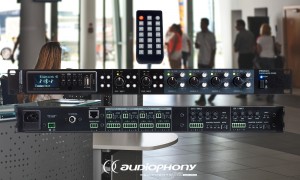 AUDIOPHONY PMX34 2-Kanal Mixer/MP3-Player/FM/BT, 4 Stereo-Zonenausgänge