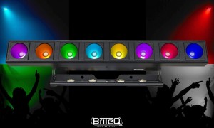 BRITEQ POWERPIXEL8-RGB COB-LED-Projektor 240W