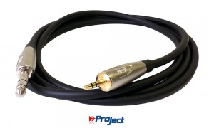 PROJECT Stereo Jack 6.3mm - Mini Jack 3.5mm - 2m