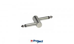 PROJECT Adapter Mono Jack - Mono Jack, 6.3mm, versetzt
