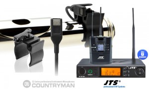 JTS/COUNTRYMAN RU8011-CIF Prof. 1-Kanal UHF-System Flöte/Querflöte