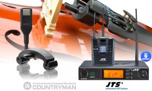 COUNTRYMAN RU8011-CIV Prof. 1-Kanal UHF-System Streichinstrumente/Violine/Geige