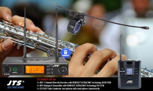 JTS RU8011-CXF SET 1-Kanal UHF-System für Flöte/Querflöte