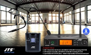 JTS RU8011-SPB SET 1-Kanal UHF-System für Sport/Fitness-Instruktoren