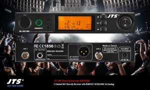 JTS RU-8011DB 1-Kanal UHF True Diversity Empfänger mit REMOSET-U