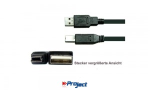 PROJECT USB-Kabel 3m USBA-USBB 