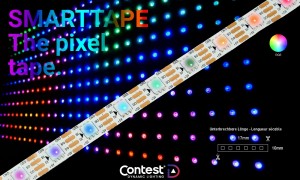 CONTEST SMARTTAPE6020-5/WS2813 Pixel-LED-Tape RGB, IP20