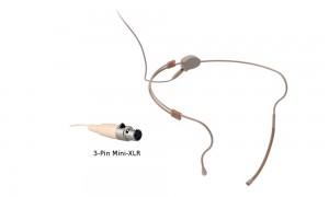 JTS 214O3 Kopfbügel-Mikrofon - Kugelcharakteristik - 3-Pin Mini-XLR