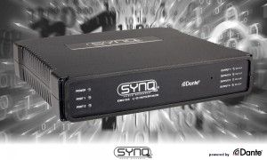 SYNQ DBI-04 Audio/DANTE® Netzwerk-Interface (Install-Version) 4 Audioausgänge mit DSP