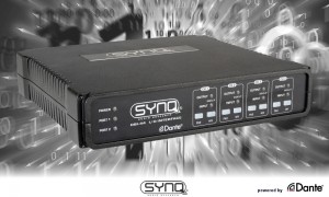 SYNQ DBI-44 Audio/DANTE® Netzwerk-Interface (Install-Version) 4 Audio IN/OUT mit DSP