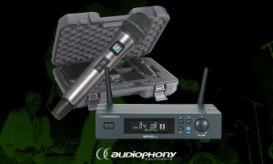 AUDIOPHONY PACK UHF410-HAND 1-Kanal Drahtlos-Set mit Handmikrofon