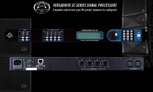 WHARFEDALE PRO VERSADRIVE SC-24 Digitaler DSP Lautsprecher-Management-Prozessor 2IN/4OUT