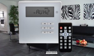 AUDIOPHONY WALLAMP-MEDIA Amp mit BT/USB/FM/AUX 2x10W