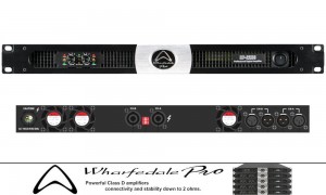 WHARFEDALE PRO DP-2200 2-Kanal Digital-Endstufe 2 x 4760W RMS/2Ω