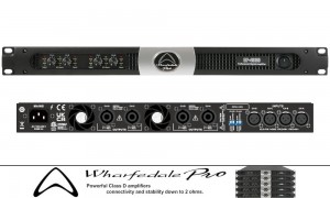 WHARFEDALE PRO DP-4035 4-Kanal Digital-Endstufe 4 x 1010W RMS/2Ω