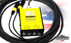 WHIRLWIND DI-2 Hardwired 2-kanalige passive DI-Box mit Multicore