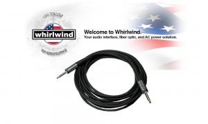 WHIRLWIND LEADER Premium Instrumenten- und Linienkabel Jack gerade/Jack gerade