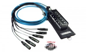 WHIRLWIND Multicore Medusa Mini-6 Serie - Low Profile 6/0/XLR