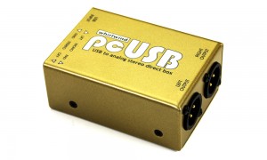 WHIRLWIND PCUSB Stereo DI-Box - USB-Interface
