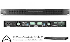 WHARFEDALE PRO DP-4035i 4-Kanal Digital-Endstufe, HI/LO-Z, 4 x 1300W RMS/2Ω