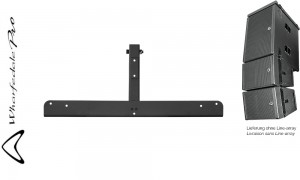 WHARFEDALE PRO WLA-1 LINK 3-fach Horizontal-Flugrahmen