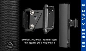 WHARFEDALE PRO WPB-SV Wandhalterung zu SIGMA-XV-Serie