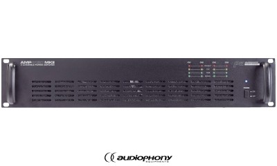 AUDIOPHONY AMP4120 MK2 4-Kanal Digital-Endstufe, 19"/2U, 4x120W RMS, HI-Z 70/100V, Lüfter AUDIOPHONY AMP4120 MK2 4-Kanal Digital-Endstufe, 19"/2U, 4x120W RMS, HI-Z 70/100V, Lüfter