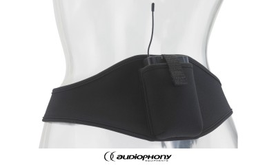 AUDIOPHONY BODYPOCKET Neopren-Gürteltasche für UHF-Taschensender