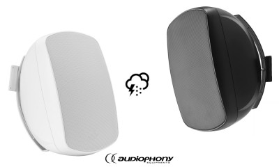 AUDIOPHONY BORNEO660 Passiv 2-Weg Lautsprecher 60W RMS, 8Ω, Hi-Z/100V, IP55, pro Paar