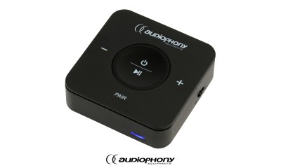 AUDIOPHONY BT10ER2 Bluetooth® als Sender- oder Empfänger einsetzbar, Volumen, AUX, SPDIF