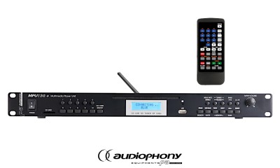 AUDIOPHONY MPU130+ Multimedia-Gerät mit CD-Player, DAB+ digital Radio, USB/SD-Player, FM-Radio, Bluetooth®-Empfänger, Autoplay-Funktion