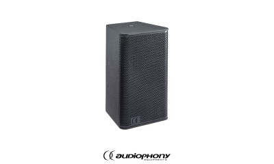 AUDIOPHONY SLINE106B Passiv Lautsprecher schwarz, 120W RMS/8Ω