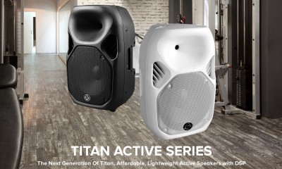 WHARFEDALE PRO TITAN-AX12 Aktiv Lautsprecher mit DSP, 300W/600W