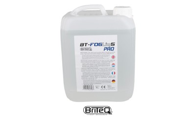 BRITEQ BT-FOGLIQ5 PRO Liquid für Nebel-Maschinen. Lang anhaltender Nebel, auch für den Outdoor-Bereich geeignet, gebrauchsfertig, 5 Liter BRITEQ BT-FOGLIQ5 PRO Liquid für Nebel-Maschinen. Lang anhaltender Nebel, auch für den Outdoor-Bereich geeignet, gebrauchsfertig, 5 Liter