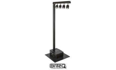 BRITEQ BT-AKKUPOLE Lichtmast schwarz, wireless DMX