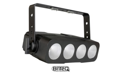BRITEQ BT-VENUELITE4 LED-Projektor 4x30W, 3000K, DMX, Lüfterlos, Notlicht-Funktion, 45° BRITEQ BT-VENUELITE4 LED-Projektor 4x30W, 3000K, DMX, Lüfterlos, Notlicht-Funktion, 45°