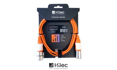 HILEC CFLAT-XMXF Flachband-Audiokabel XLR-M/XLR-F