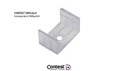 CONTEST TAPEclip-E - Montageclip für Aluprofil Typ E
