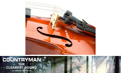 COUNTRYMAN I2 Instrumenten-Mikrofon Geige- und Bratsche-Set - VKIT