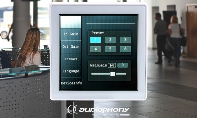 AUDIOPHONY DZONE88 DTCL Wandkontroller