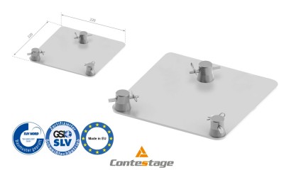 CONTESTAGE DECO22T-EMB1 Basisplatte zu DECO22T Triangular Traverse