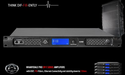 WHARFEDALE PRO DP-4065F 4-Kanal Digital-Endstufe DSP, FIR, HI/LO-Z, 4 x 1870W RMS/2Ω