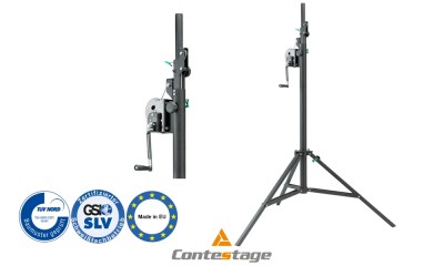 CONTESTAGE ELV-400PRO Stativ mit Kurbel