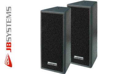 JB SYSTEMS ISX-10 Passiv 2-Weg Lautsprecher 160W RMS, 8Ω, pro Paar