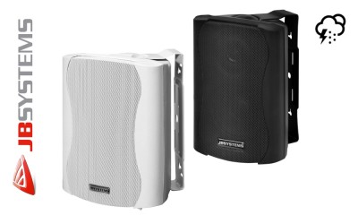 JB SYSTEMS K30 Passiv 2-Weg Lautsprecher 40W RMS, 8Ω, IP43, pro Paar