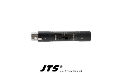 JTS MA-123 Mic Pegelabschwächer umschaltbar, -10dB/-20dB/-30dB, XLR/F-XLR/M
