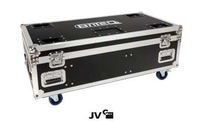 JV CASE Flightcase für AKKUBEAMER und AKKUCHROMA mit Stau-Fach und Lademöglichkeit