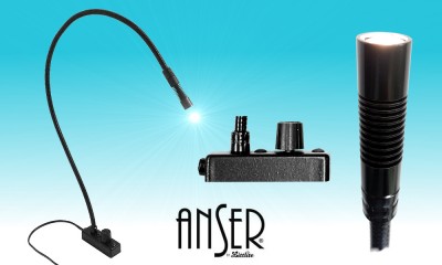 LITTLITE ANSER® LED-Schwanenhalslampen mit Dimmer und Montagesockel