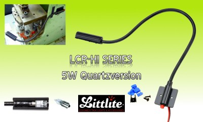 LITTLITE LCR-HI Quarzversion 5W mit Sockel/Schalter LITTLITE LCR-HI Quarzversion 5W mit Sockel/Schalter